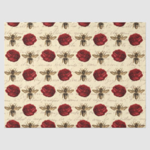 Vintage Honigbienen-Serie Design 6 Gewebepapier Seidenpapier