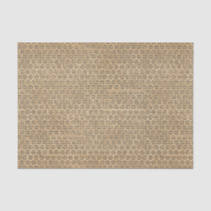 Vintage Honigwabe Seidenpapier