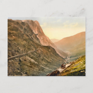 Vintage Honister Pass Cumbria England Postkarte