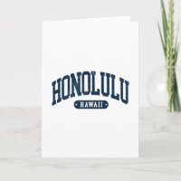Vintage Honolulu Hawaii Oahu Souvenir Herren Damen