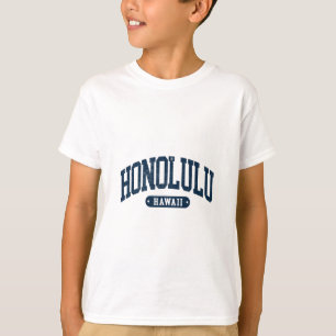 Vintage Honolulu Hawaii Oahu Souvenir Herren Damen T-Shirt