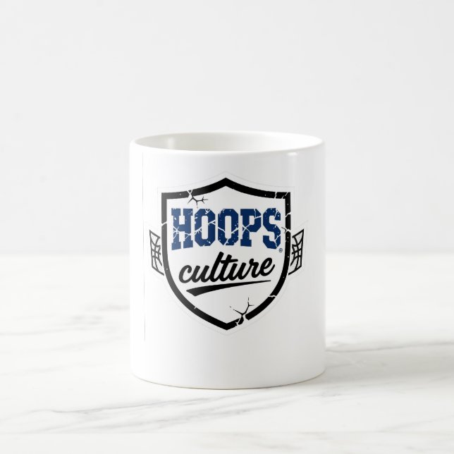 Vintage Hoops Culture Basketball Graphic Kaffeetasse (Mittel)