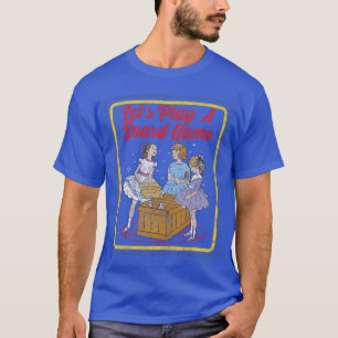 Vintage-Horror-Brettspiel Vintage-Kinderspiel Horr T-Shirt