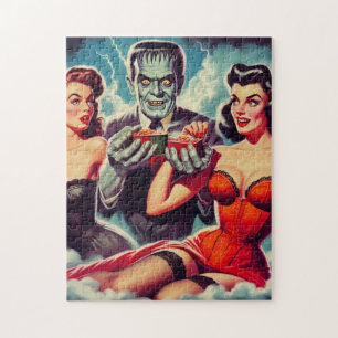 Vintage Horror-Buttone Puzzle