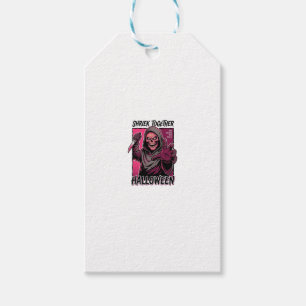 Vintage-Horror-Shirt mit graviertem Slasher-Hallow Geschenkanhänger