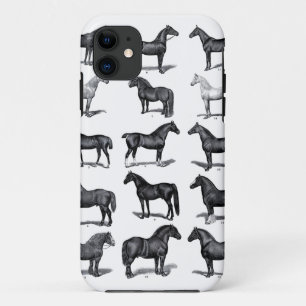 Vintage-Horses-iPhone-Hülle Case-Mate iPhone Hülle