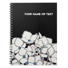 Vintage Hortensie 'Lanarth White': Die Standhafte  Notizblock