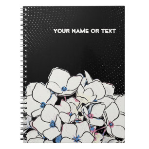 Vintage Hortensie 'Lanarth White': Die Standhafte  Notizblock
