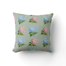 Vintage-Hortensien-Blumendesign
