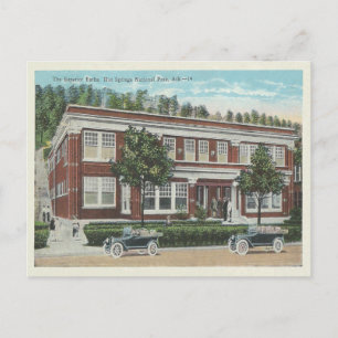 Vintage Hot Springs Arkansas Postkarte
