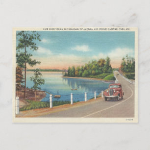 Vintage Hot Springs Arkansas Postkarte