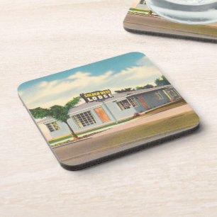 Vintage Hotel, Golden West Lodge Motel Getränkeuntersetzer