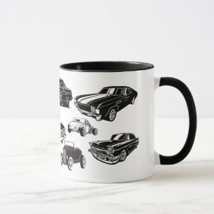 Vintage Hotrods Tasse
