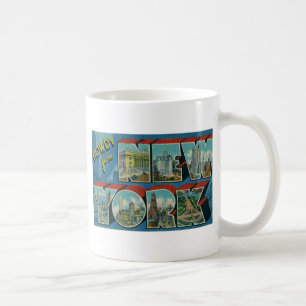 Vintage Howdy aus New York Tasse