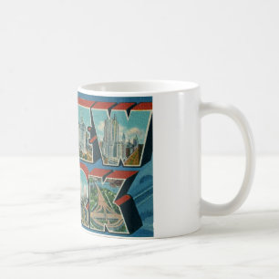 Vintage Howdy aus New York Tasse