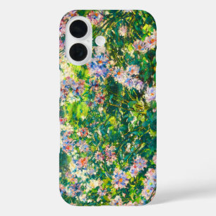 Vintage hübsche Blumen Windblumen Illustration iPhone 16 Hülle