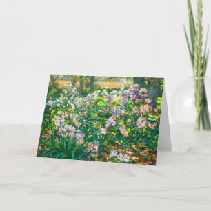 Vintage hübsche Blumen Windblumen Illustration Karte
