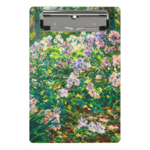Vintage hübsche Blumen Windblumen Illustration Mini Klemmbrett
