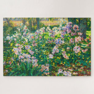 Vintage hübsche Blumen Windblumen Illustration Puzzle