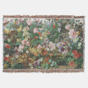 Vintage hübsche bunte Blumen Blumenmalerei Decke