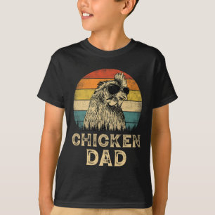 Vintage Hühner-Vater Hühnerliebhaber Daddy Father& T-Shirt