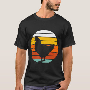 Vintage-Hühnerbauer T-Shirt
