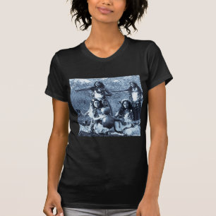 Vintage Hula-Mädchen aus dem Territorium Hawaii T-Shirt