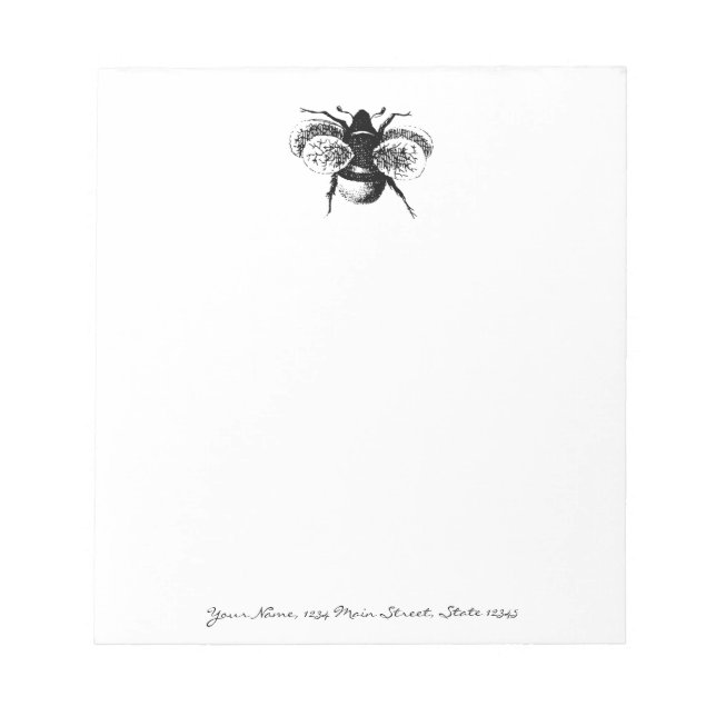 Vintage Hummel Notizblock (Vorderseite)