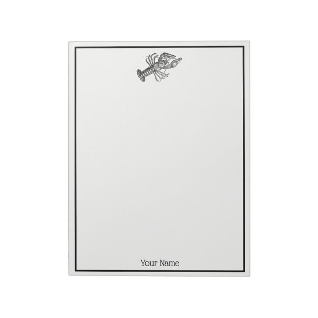 Vintage Hummer #1 Zeichnend Notizblock (Rotiert)