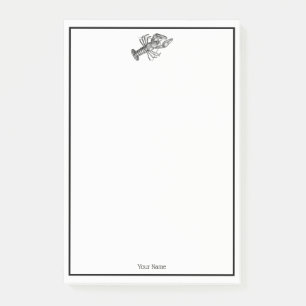 Vintage Hummer #1 Zeichnend Post-it Klebezettel