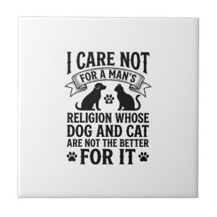 Vintage-Hund-Katze-Religion-Zitat-Pet-Liebhaber-De Fliese