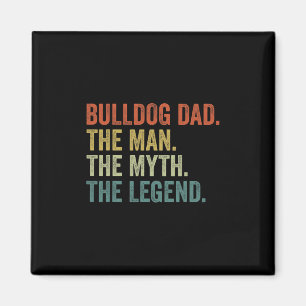 Vintage Hund Papa Mann Mythos Legende Magnet