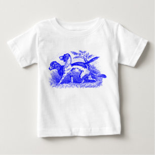 Vintage Hunde Baby T-shirt