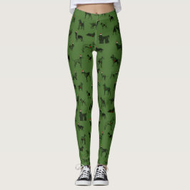 Vintage Hunde (Weihnachten) Leggings