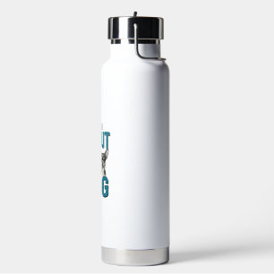 Vintage-Hundeliebhaber-Zitat-Vektordesign_1 Trinkflasche