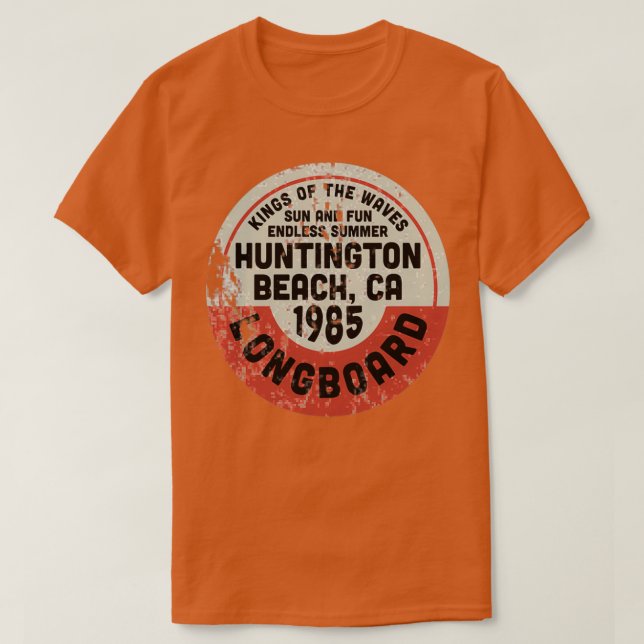 Vintage Huntington Beach T-Shirt (Design vorne)