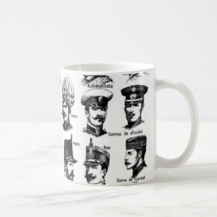 Vintage-Hüte-Tasse Kaffeetasse