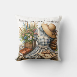 Vintage Hütte-Kern Picknick Kissen