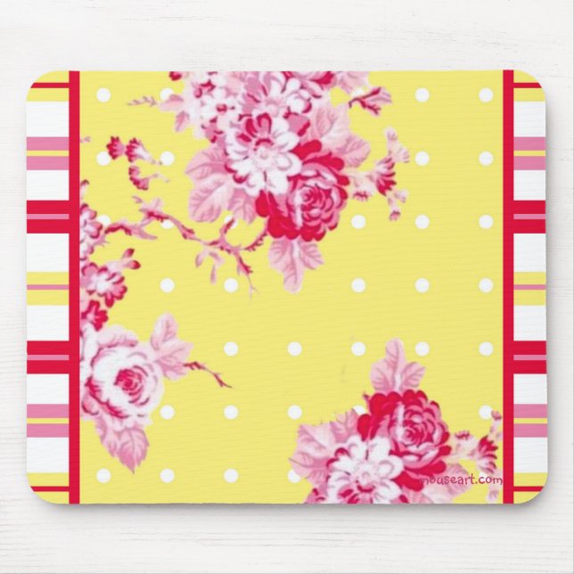 Vintage Hütte Mousepad (Vorne)