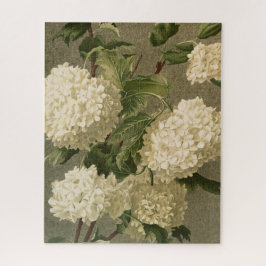 Vintage Hydrangeas Puzzle