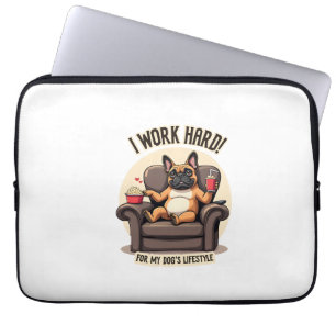 Vintage I Arbeite Hart Für Den Lebensstil Meines H Laptopschutzhülle