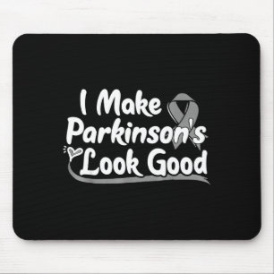 Vintage I Lass Parkinson Aussehen Gut Mit Herz Gra Mousepad