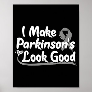 Vintage I Lass Parkinson Aussehen Gut Mit Herz Gra Poster