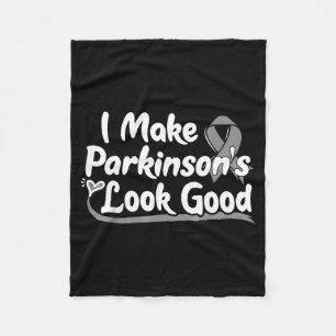 Vintage I Lass Parkinson Gut Aussehen Mit Herz Gra Fleecedecke