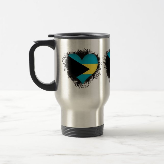 Vintage i-Liebe Bahamas Reisebecher (Links)