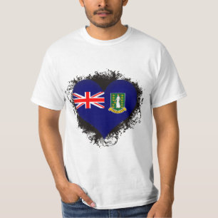 Vintage i-Liebe British Virgin Islands T-Shirt