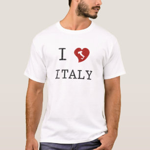 Vintage i-Liebe Italien T-Shirt