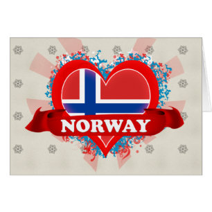 Vintage i-Liebe Norwegen