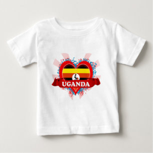 Vintage i-Liebe Uganda Baby T-shirt