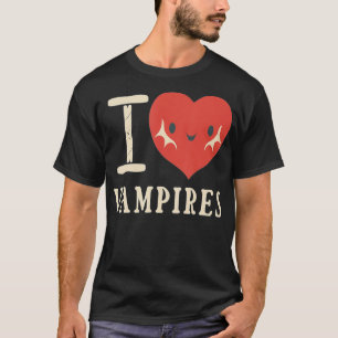 Vintage I Love Vampires T-Shirt